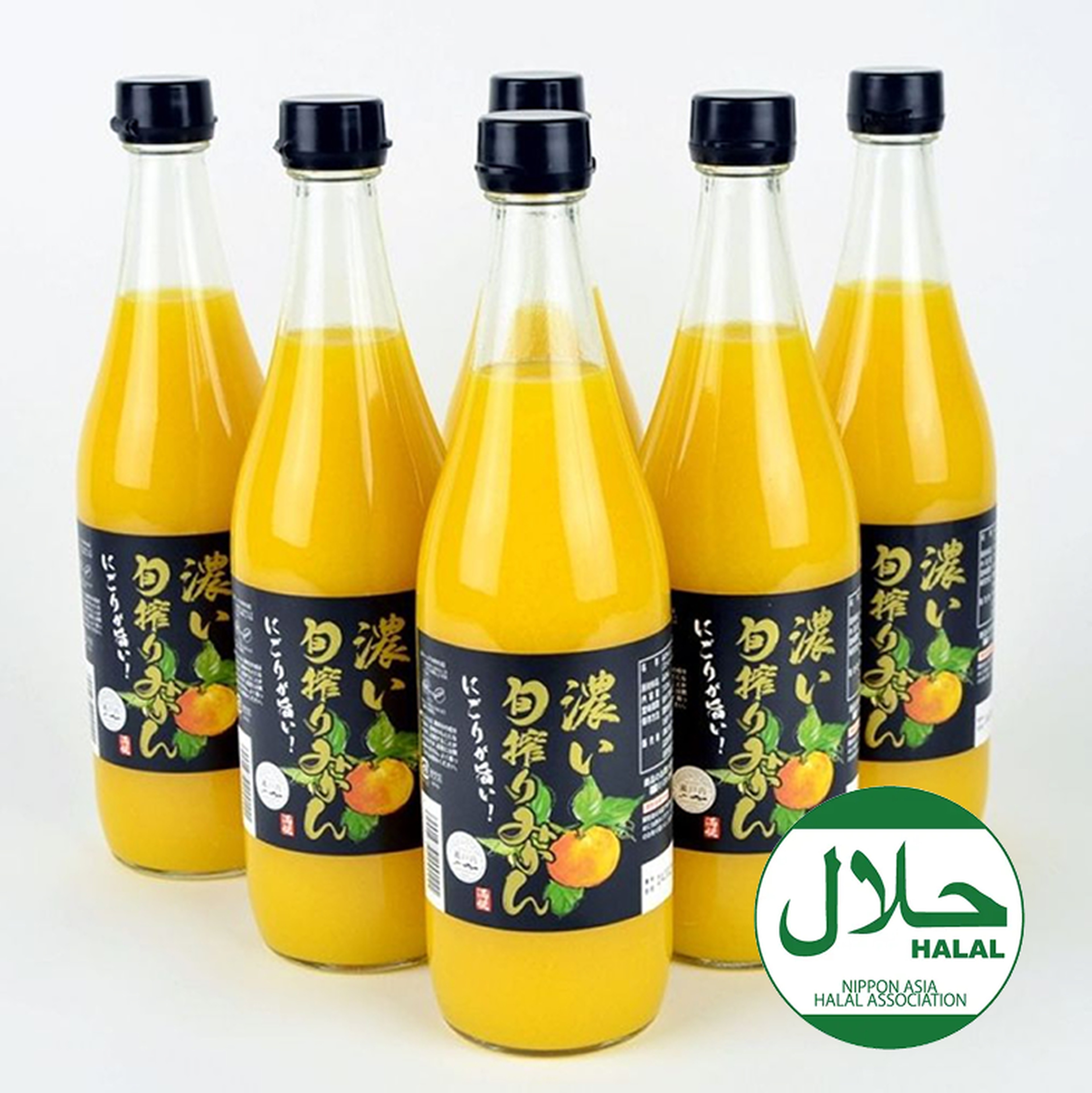 濃い旬搾りみかん（みかんジュースストレート100％）700ml×６入り