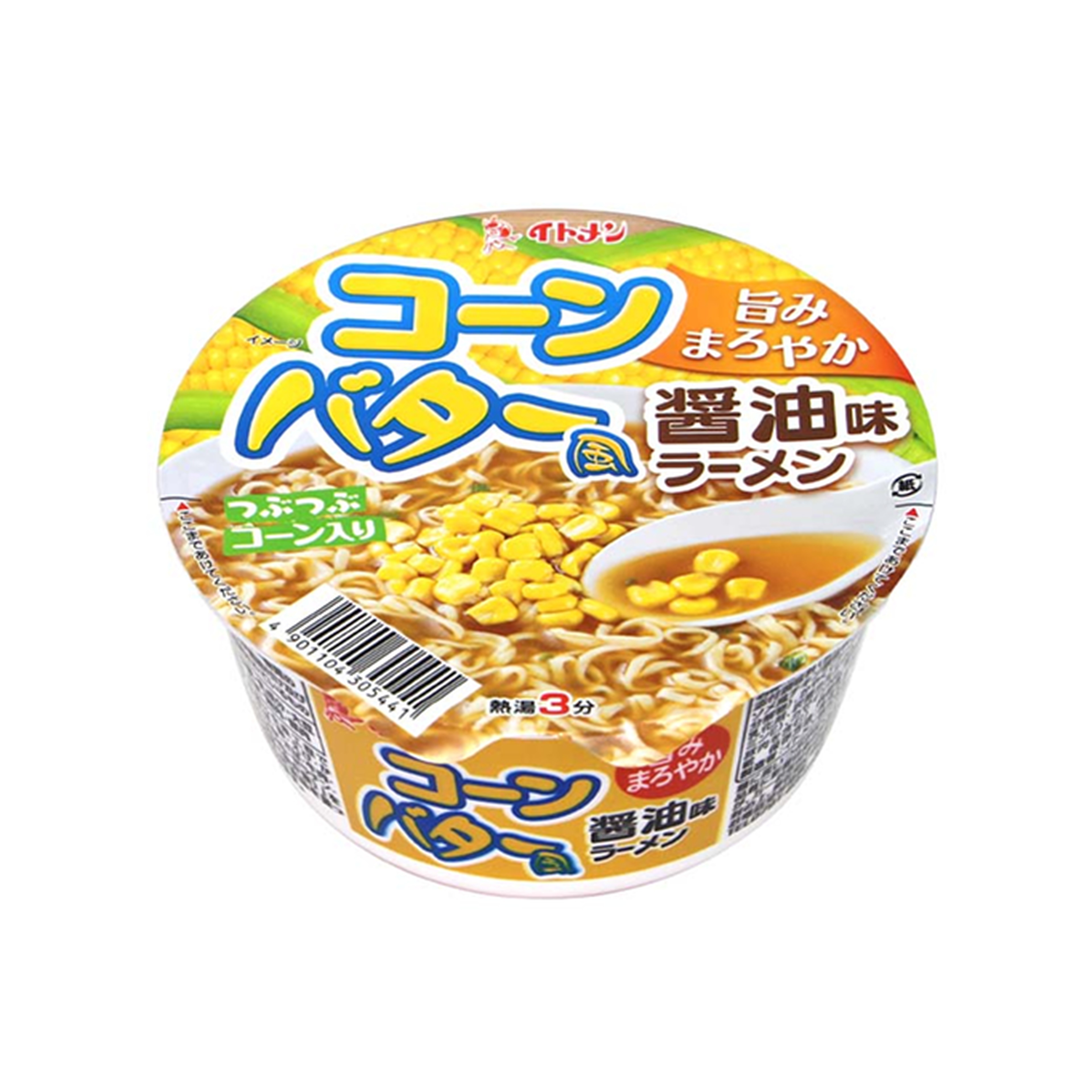 カップコーンバター風醤油味ラーメン74g