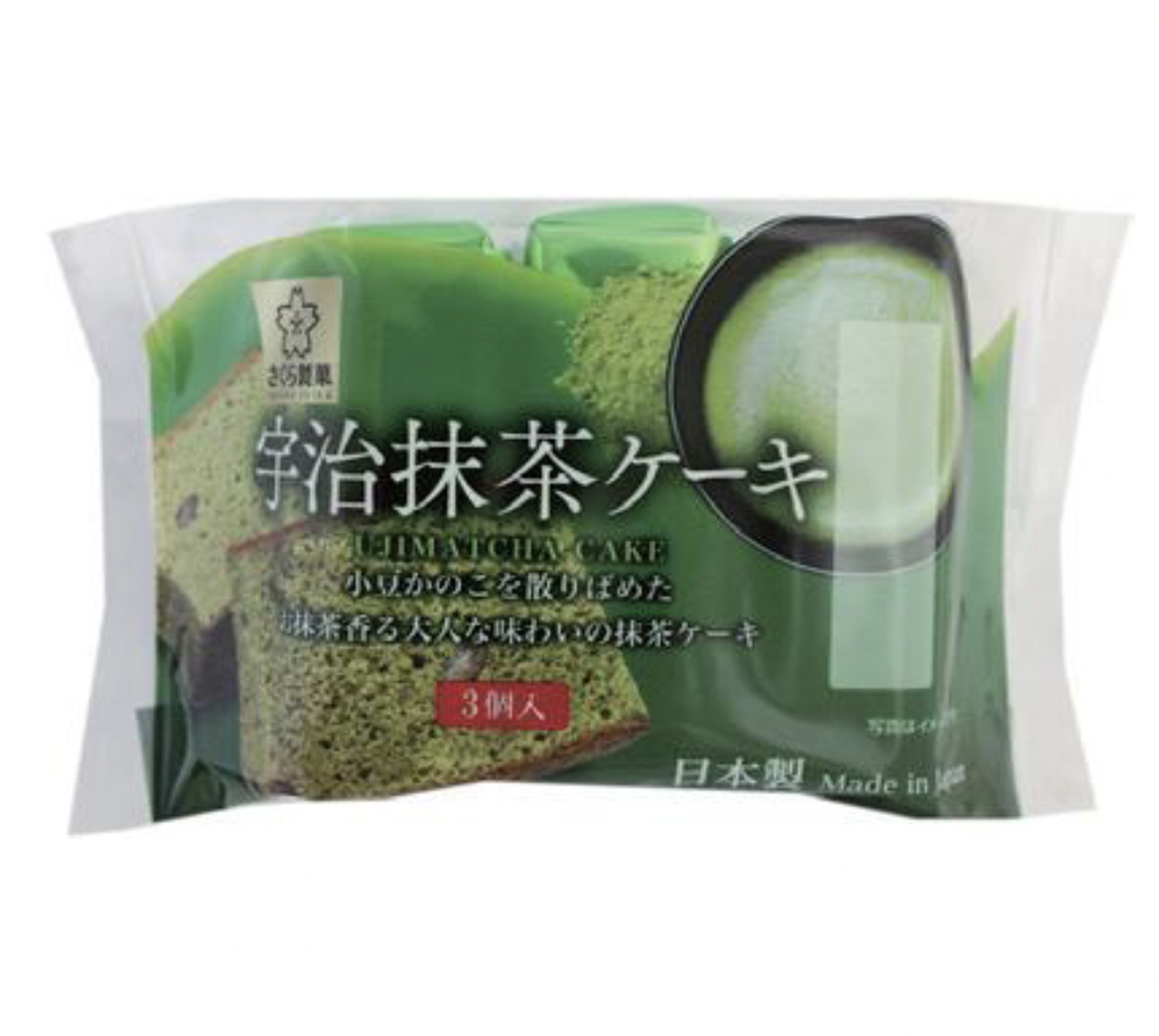 宇治抹茶ケーキ